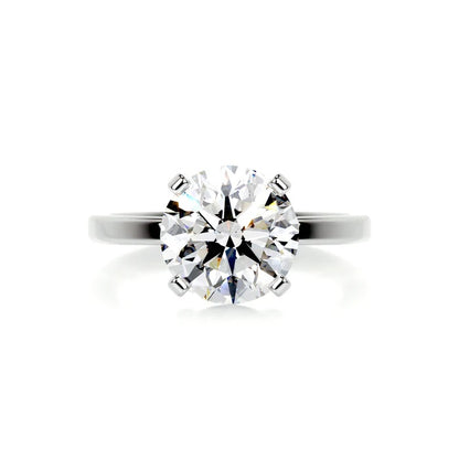 3 CT Brilliant Round Solitaire Diamond Rings For Women