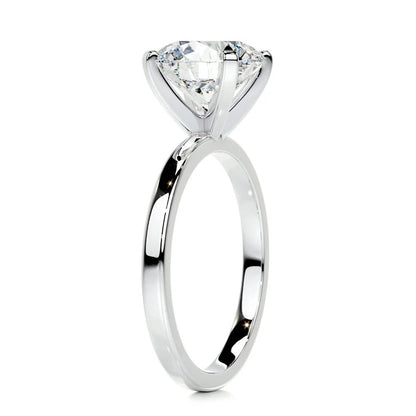 3 CT Brilliant Round Solitaire Diamond Rings For Women