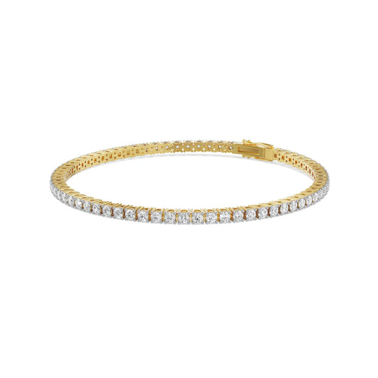 4 Pointer Diamond Tennis Bracelet