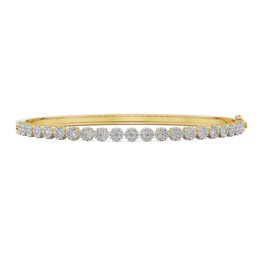 Rosie Clustered Diamond Bracelet