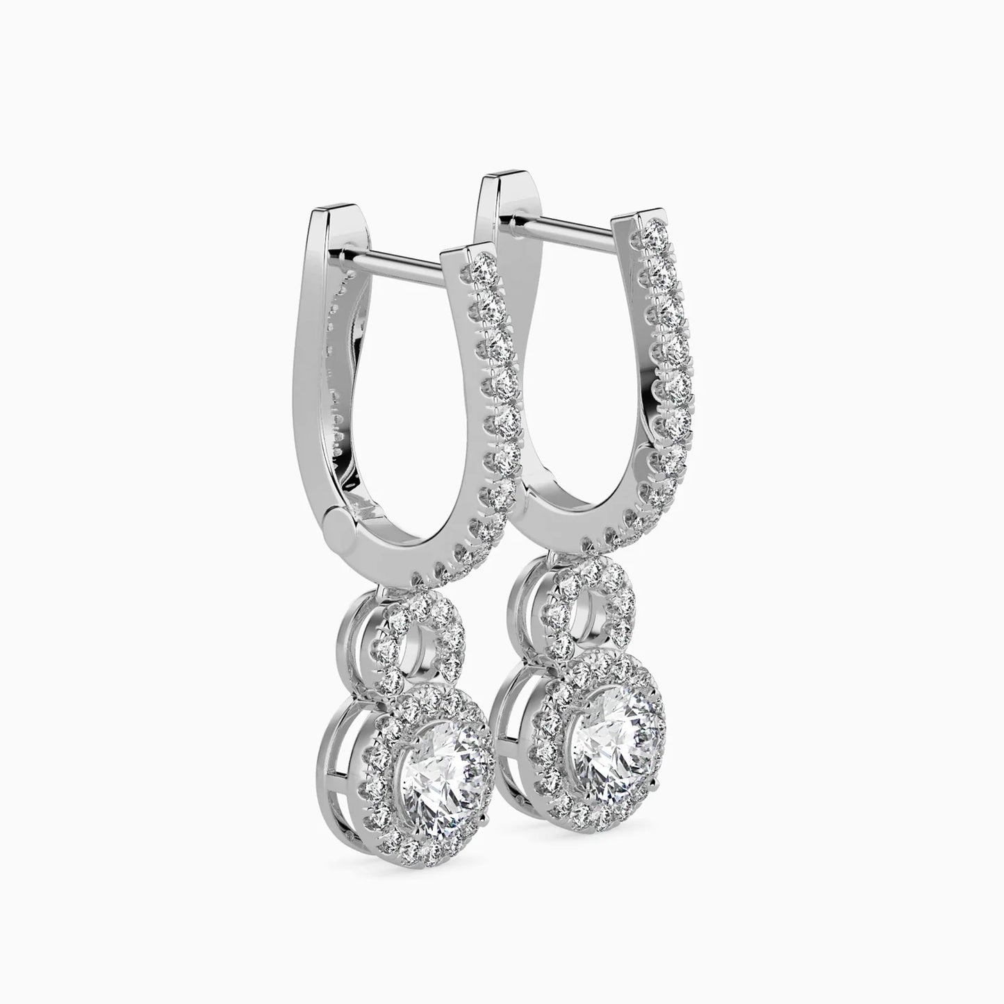 Diamond Droplet Earrings