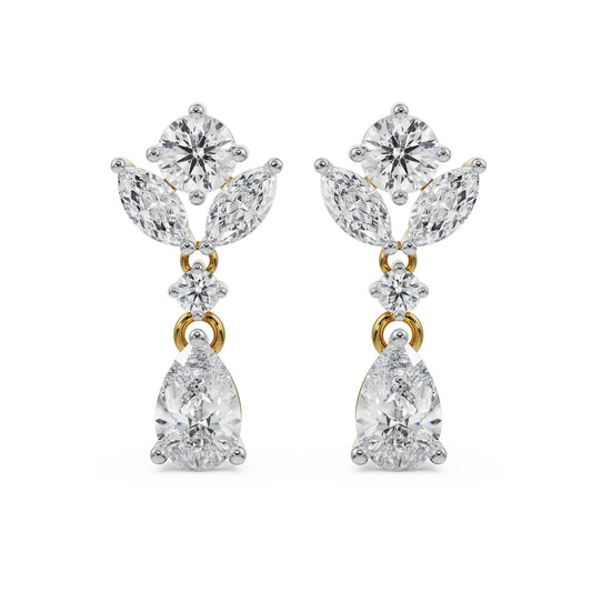 Magical Drop Diamond Earrings