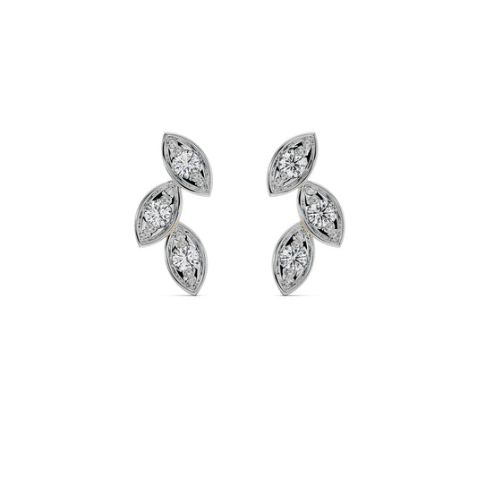 Marquise Mirage Diamond Studs Earrings