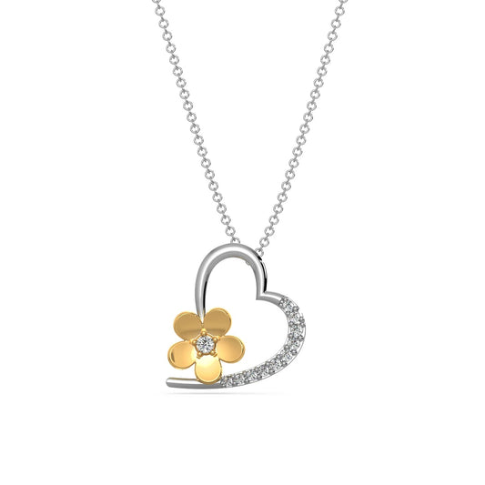 Love Blossom Diamond Necklace