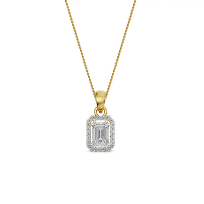 Luminescent Diamond Necklace