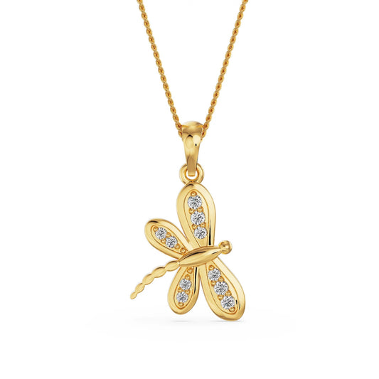 Butterfly Diamond Necklace