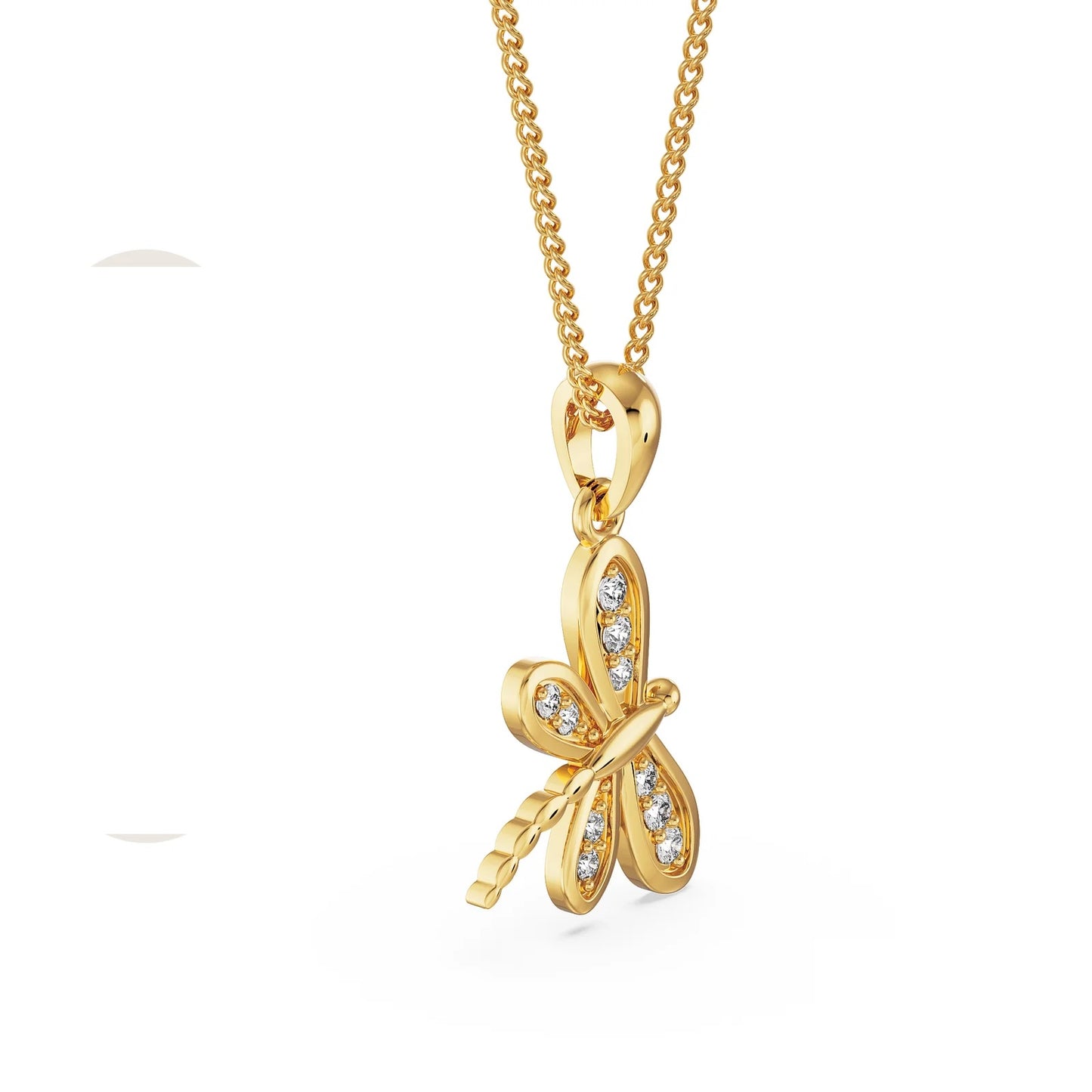 Butterfly Diamond Necklace