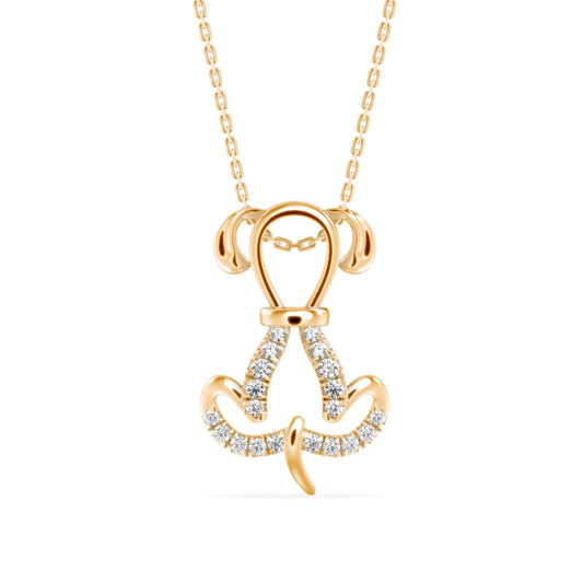 Puppy Love Diamond Necklace