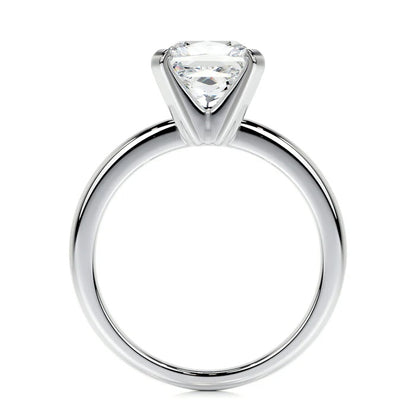 2 CT Solitaire Princess Diamond Ring for women