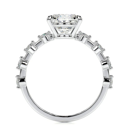 3 CT Oval Shaped Diamond Rings For Women