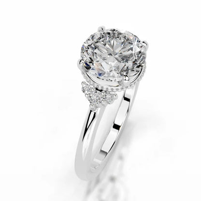 2 CT Brilliant Round Shaped Diamond Rings