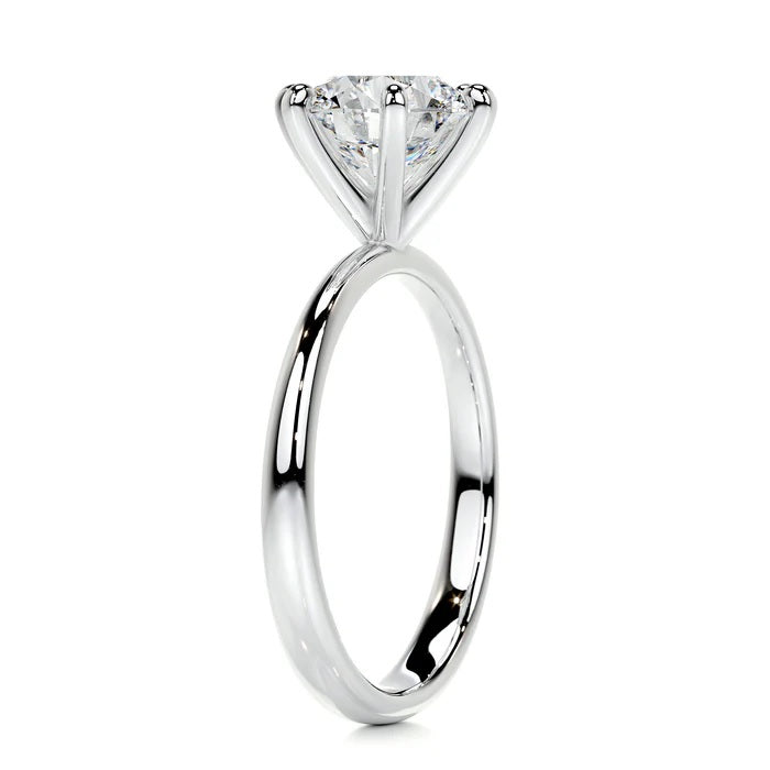 2 CT Brilliant Round Solitaire Diamond Rings For Women