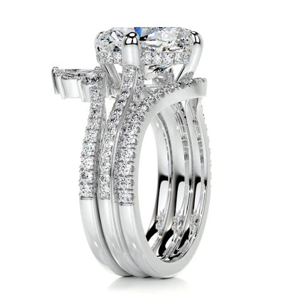 4 CT Cushion Shaped Diamond Rings For Women